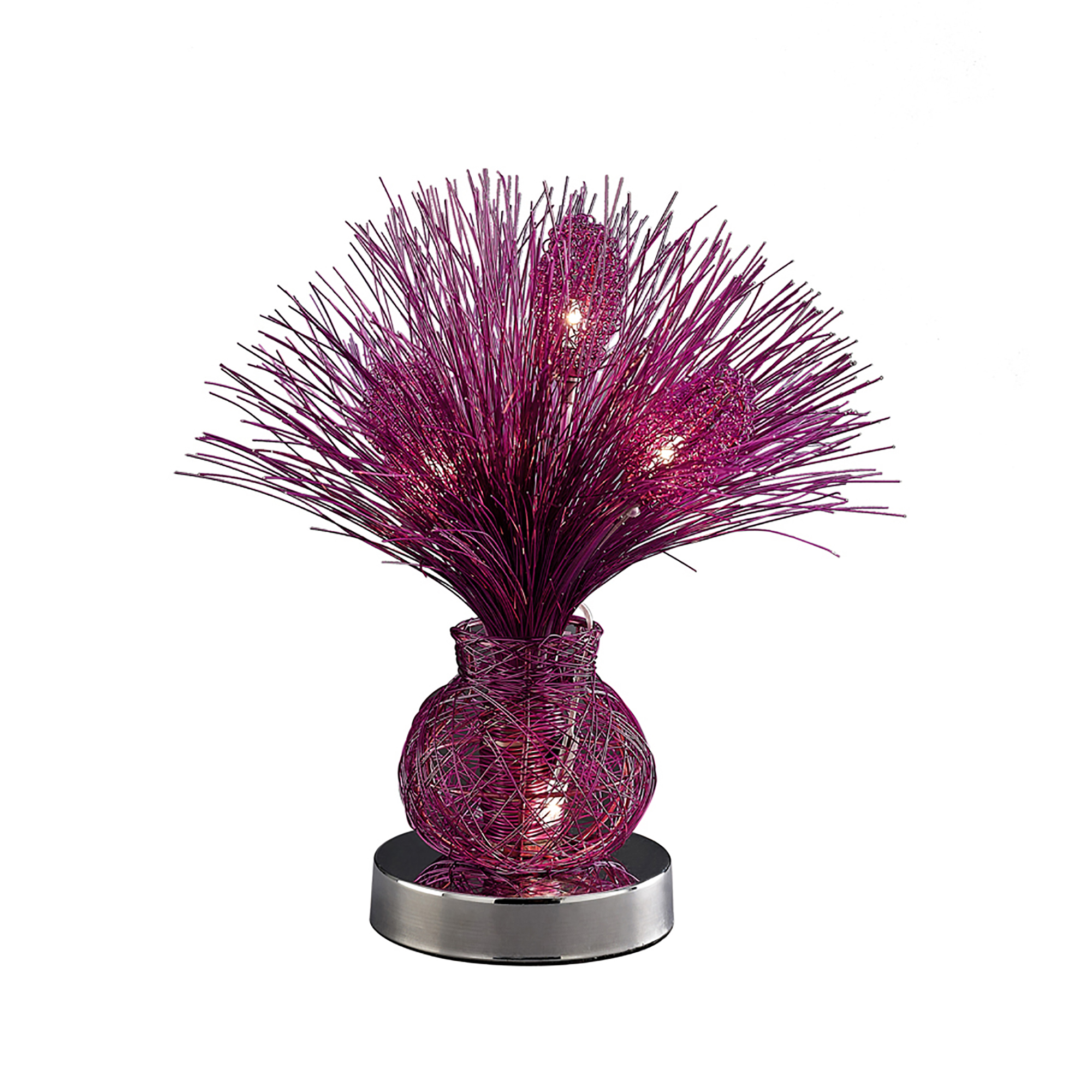 Lenore Aluminium Table Lamps Diyas Home Armed Table Lamps